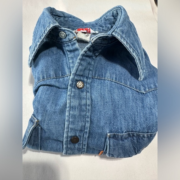 Rare vintage made in Canada Levi’s denim shirt size small - Picture 4 of 16